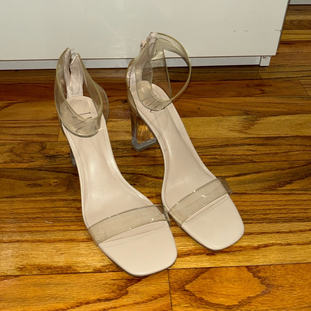 Clear INC Heels